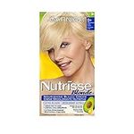 Garnier Nutrisse Cream, Permanent Hair Colour, Blonde, 100% Grey Coverage, Nourished Hair Enriched With Avocado Oil, 1 Application