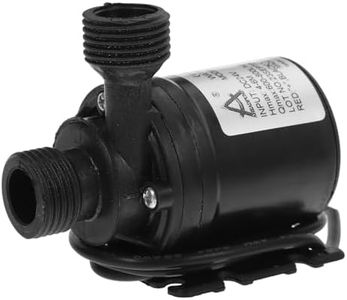 iplusmile Small Submersible Pump, 24V DC Brushless Ultra Quiet Water Pump for Fish Tank, 800L/H Fountain Pump for Aquariums, Pond, Statuary, Hydroponics
