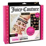 Make It Real – Juicy Couture Chains & Charms. DIY Charm Bracelet Making Kit for Girls. Design and Create Girls Bracelets with Juicy Couture Charms, Beads, Velvet Ribbon, Gold Chains and More