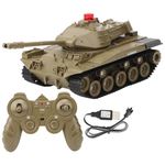 RiToEasysports Remote Control Tank Children RC Tank Toy (Green) Car Model Machine Model Toy