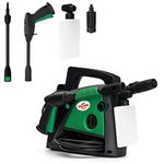 Turtle Wax TW110 | Multi-Purpose High-Pressure Washer | Compact Car and Home Cleaner with Power Jet Hose and Nozzle, 1400W