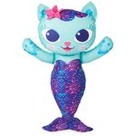 Swimways Gabby’s Dollhouse Mercat Swim Huggable, Gabby’s Dollhouse Toys, Bath Toys & Beach Toys, Floating Water Stuffed Animal for Kids Aged 1 & Up