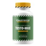 CrazyBulk TESTO-MAX (SUSTANON) Natural Alternative for Strength & Energy Supplement, (120 Capsules)