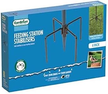 Gardman Accessory Bird Feeding Acccessory, Black, 30x30x20 cm