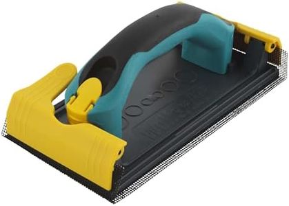 wolfcraft Hand Sander for Plasterboard I 4056000 I For Controlled, Ergonomic Sanding of Plasterboard Surfaces, Sanding Surface: 115 x 280 mm