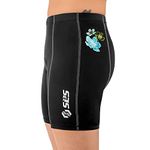 SLS3 Triathlon Shorts Women - FRT Tri Shorts Women Triathalon Shorts - Slim Athletic Fit Womens Tri Shorts, Martinica Hibiscus Blooms, Large