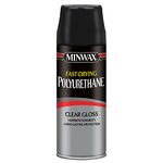 Gloss Finish : Minwax 33050000 Fast-Drying Polyurethane Aerosol, 11.5 ounce, Gloss