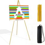 JEAWIWI 1PCS Golden Easel Stand for
