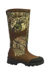 Goodville PreyMaster Men's Waterproof Snake Boots - Puncture and Slip-Resistant, Knee High Pull On Snake Shoes for Men - 17 Inches Height, Comfortable Rubber sole, Premium Breathable Leather with