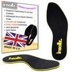 Memory Foam Insoles for Men and Women, Cushioned Insoles for Women, Extra Thick Insoles for Women and Men, Comfort Insoles Men, Cushion Insoles for Men and Women, Shoe Inserts