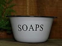Vintage Enamelware Small SOAPS Dish