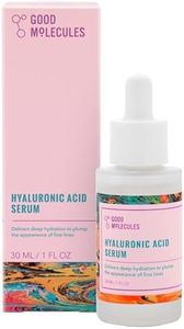 Good Molecules Hyaluronic Acid Serum - 1% Hyaluronic Acid Non-greasy Ultra Hydrating Serum, Facial Moisturizer for Plumper Skin, Skin Care for Face