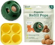 WOOF Starter Pack - Pupsicle Interactive Dog Toys - Silicone Dog Treat Mold and Pupsicle Refill Pops Chicken - Dog Toys for Small Dogs 10-25 lbs