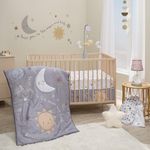 Bedtime Originals Little Star Celestial 3-Piece Nursery Baby Crib Bedding Set