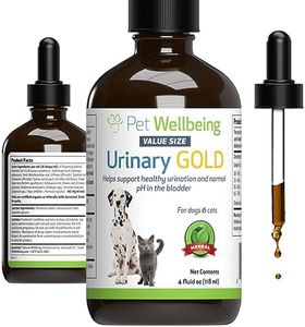 Pet Wellbeing Urinary Gold for Dogs & Cats - Vet-Formulated - Supports Urinary Tract Health and Normal Urinary pH - Natural Herbal Supplement 4 oz (118 ml)