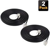 SHONCO 2 Pack 2M 6.6ft Phone Teleph