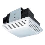 Air King Energy Star Certified 50 CFM Snap-in Exhaust Fan with LED Light, BFQL50