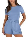 ANRABESS Rompers for Women Casual S