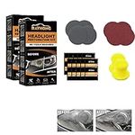 Restowipes Headlight Restoration Kit, Restowipes Headlight Cleaner Wipes, Resto Wipes Headlight Restoration Kit for Car, Polish Headlights Lens Restore Cleaner, DIY Car Care Repair Kit (2 Set)