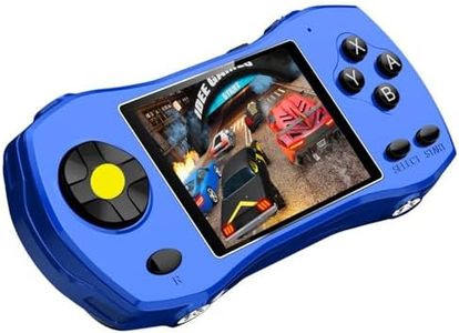 Handheld Game Console for Kids Preloaded 200+ Retro Video Games, Portable Gaming Player with Rechargeable Battery 3.0" LCD Screen, Mini Arcade Electronic Toy Gifts for Boys Girls (Blue)