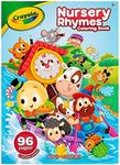 Crayola 96 Page Nursery Rhymes Colouring Book, Perfect for Rainy Days, Sticker Sheet Included, Colour Your Favourite Nursery Rhymes, Humpty Dumpty, Hickory, Dickory, Dock and More