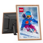 RCA Digital Photo Frame 10.1 Inch WiFi Uhale Digital Picture Frames with 1280x800 HD IPS Touch Screen 32GB Memory Auto-Rotate Wall Mounted, Share Photos/Videos Instantly from Phone App Anywhere