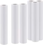 ZEONHAK 6 PCS 30cm x 15m White Drawing Paper Roll, Painting Sketching Paper Roll, Art Easel Craft Paper Rolls for Crafts