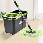 360° Spin Mop Bucket Set with Rolli