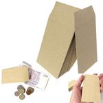 Indigo Plain Money Dinner Brown Manilla Envelopes (100)