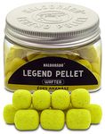 Haldorado LEGEND PELLET WAFTER Big Carp Fishing Bait, Feeder Fishing, Highly Resistant, 100% Biodegradable, 8-12-16mm, 70Gramms, Sweet Pineapple