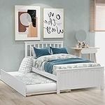 Lostcat Twin Size Bed Frame with Tr