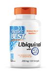 Doctor's Best, Ubiquinol with Kaneka, 200mg, 120 Soft Capsules, Gluten Free, SOYA Free