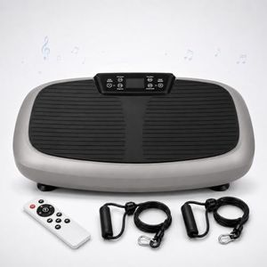 Natini Vibration Plate, Vibration Plate Exercise Machine 400lbs Capacity, Vibration Plate for Lymphatic Drainage with Bluetooth Speaker, Home Fitness Equipment for Weight Loss & Toning(Jumbo Size)