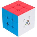 Rubik’s Cube, 3x3 Magnetic Speed Cube for Super Fast Solves, Twisting Fidget Toy, Challenging Brain Teaser & Sensory Puzzle for Adults, Teens, & Kids, for Ages 8 & Up