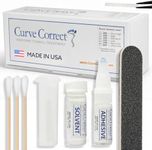 CurveCorrect® Ingrown Toenail Home Treatment | Ingrown toenail Correction kit, Includes Ten Standard toenail Braces.