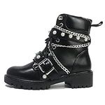 MeiLuSi Lace up Military Combat Boo