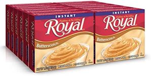 Royal Instant Pudding Dessert Mix, Butterscotch, Fat Free (12 - 1.8 oz Boxes)