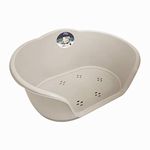 Sweet Dream Plastic Extra Large Dog Cat Pet Puppy Bed Bedding Basket (Beige)