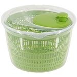 GEEZY Salad Leaf Dryer Healthy Eating Large Salad Spinner Veggies Drainer Colander Plastic Bowl