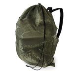 GUGULUZA Mesh Decoy Bags, Green/Camo Duck Decoy Bag for Goose/Turkey/Waterfowl/Pigeon, Light Weight Carrying Storage Backpack for Hunting (Green)