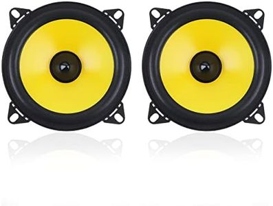 Lot de 2 haut-parleurs stéréo de voiture à 2 voies 10 cm 60 W