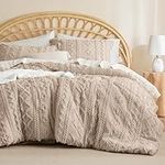 Bedsure Tufted Boho Comforter Set K