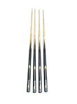 Laxmi Ganesh Billiard Snooker and Pool Cue Stick Master (Tip Size 9 mm) - 4 Pcs