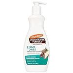 Palmer's Cocoa Butter Formula Skin Firming Body Lotion, Toning & Tightening Cream with Q10, Collagen & Elastin, Pump Bottle, 400ml/13.5 Oz.