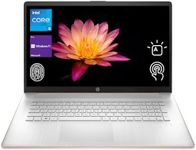 HP 2023 17t Business Professional Rose Gold Laptop, 17.3" HD+ Touchscreen, Intel Core i5-1335U, 32GB RAM, 1TB SSD, Webcam, FP Reader, Backlit KB, HDMI, Wi-Fi 6, Windows 11 Pro