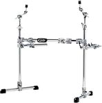 Pacific Drums by DWChrome Over Steel Main Rack with 2 Side Wings