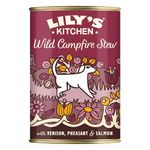 Lily's Kitchen Natural Adult Wet Dog Food Tin Campfire Stew Grain-Free Recipe 6 x 400g