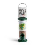 Ring-Pull TO-S1G Small Bird Feeder for Seeds - Green