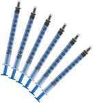 15 Packs Plastic Syringe with Measu