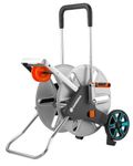 Gardena CleverRoll L Easy Metal: Large hose trolley with up to 100 m capacity, especially stable hose guide in a robust metal frame (18550-20)